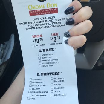 Okome Don - Poke Near Me - Houston, Texas