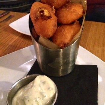 Graze - Fried Cesar's Cheese Curds: vodka batter, house ranch, half-order - New American Near Me - Madison, Wisconsin