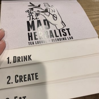The Mad Herbalist - Menu - Tea Rooms Near Me - Clarksville, Tennessee