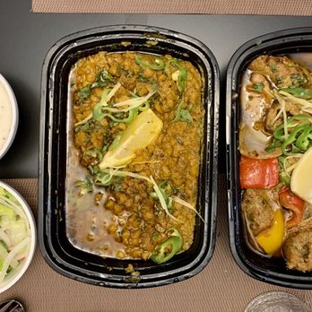 Karahi Boys - Dinner for 4 Chicken Kabab Karahi, Gawal Mandi Chana Daal, Salad, Raita - Pakistani Near Me - Ajax, Ontario