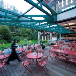 Restaurant Parkhotel Matrei - Gartenterrasse im Parkhotel Matrei