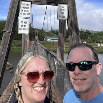 Hanapepe Swinging Bridge - Ready - Landmarks & Historical Buildings Near Me - Hanapepe, Hawaii Hanapepe Swinging Bridge - Ready - Landmarks & Historical Buildings Near Me - Hanapepe, Hawaii