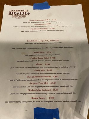 Menu photo 8 Boerne Grill Boerne, TX Menu photo 8 Boerne Grill Boerne, TX