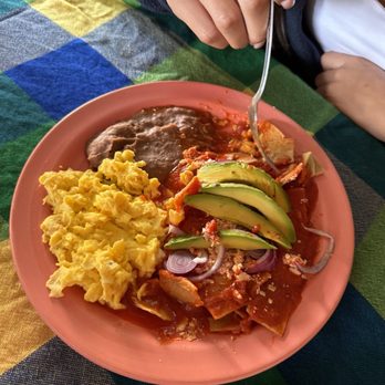 Los Cuates - Chilaquiles Rojo - Mexican Near Me - Los Barriles, BCS