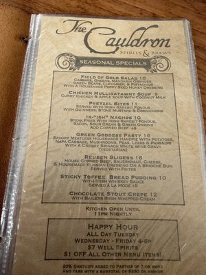Menu photo 7 The Cauldron Buena Park, CA Menu photo 7 The Cauldron Buena Park, CA