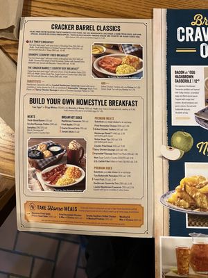 Menu photo 3 Cracker Barrel Old Country Store Springville, UT Menu photo 3 Cracker Barrel Old Country Store Springville, UT