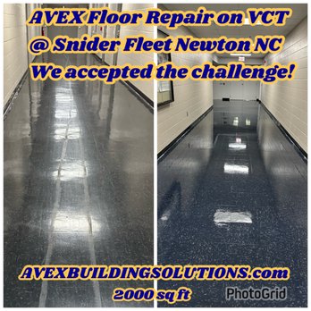 Avex - Strip and Wax @ Snider Fleet in Newton NC 28658 - Office Cleaning Near Me - Grantie Falls, North Carolina