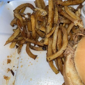Sugarfoot BBQ - Greasy and wet fries. Soggy and floppy - Barbeque Near Me - Osceola, Missouri Sugarfoot BBQ - Greasy and wet fries. Soggy and floppy - Barbeque Near Me - Osceola, Missouri