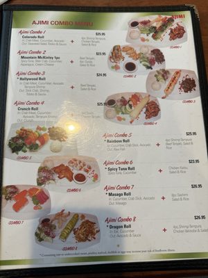 Menu photo 8 Ajimi Fairbanks, AK Menu photo 8 Ajimi Fairbanks, AK