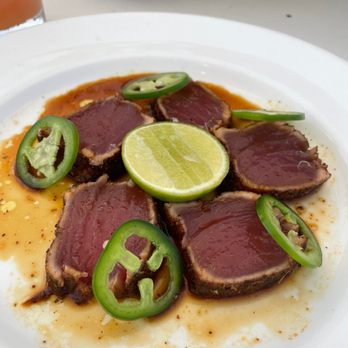 Las Brisas - Seared tuna - Mexican Near Me - Laguna Beach, California Las Brisas - Seared tuna - Mexican Near Me - Laguna Beach, California
