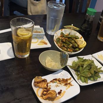 Sushi Kuchi - Our food that we devoured. My plate was already gone because I finished it. - Sushi Bars Near Me - San Diego, California