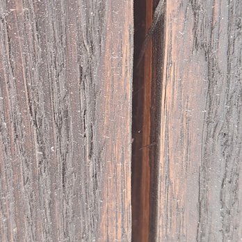 CastleRock Communities - Another beam Crack on front porch - Home Developers Near Me - Houston, Texas