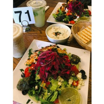 Jackie's Grillette - Greek Salad with Chicken! - American Near Me - Little Falls, New Jersey Jackie's Grillette - Greek Salad with Chicken! - American Near Me - Little Falls, New Jersey