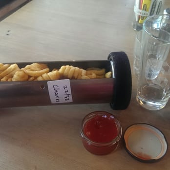 C1 Espresso - Fries delivered in a canister via the vacuum tubes. Ketchup was delivered separately. - Coffee & Tea Near Me - Christchurch, CAN C1 Espresso - Fries delivered in a canister via the vacuum tubes. Ketchup was delivered separately. - Coffee & Tea Near Me - Christchurch, CAN