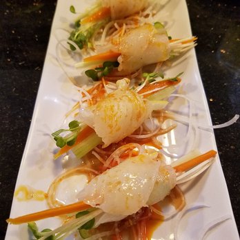Red Salmon - Denny's Halibut sushi. Awesome! - Japanese Near Me - Lancaster, California Red Salmon - Denny's Halibut sushi. Awesome! - Japanese Near Me - Lancaster, California