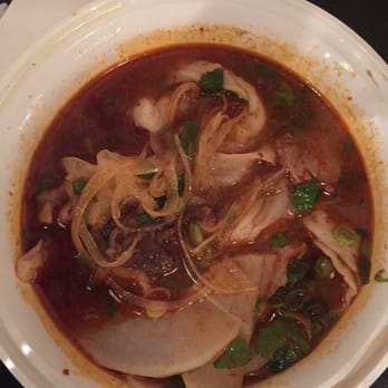 The Handpulled Noodle - Ribbon noodle + beef soup - Chinese Near Me - New York, New York