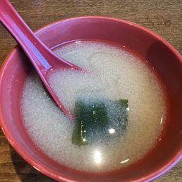 Complimentary Miso Soup