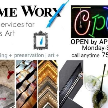 FrameWorx Art - Open by appointment Monday-Saturday and evenings - Framing Near Me - Henrico, Virginia