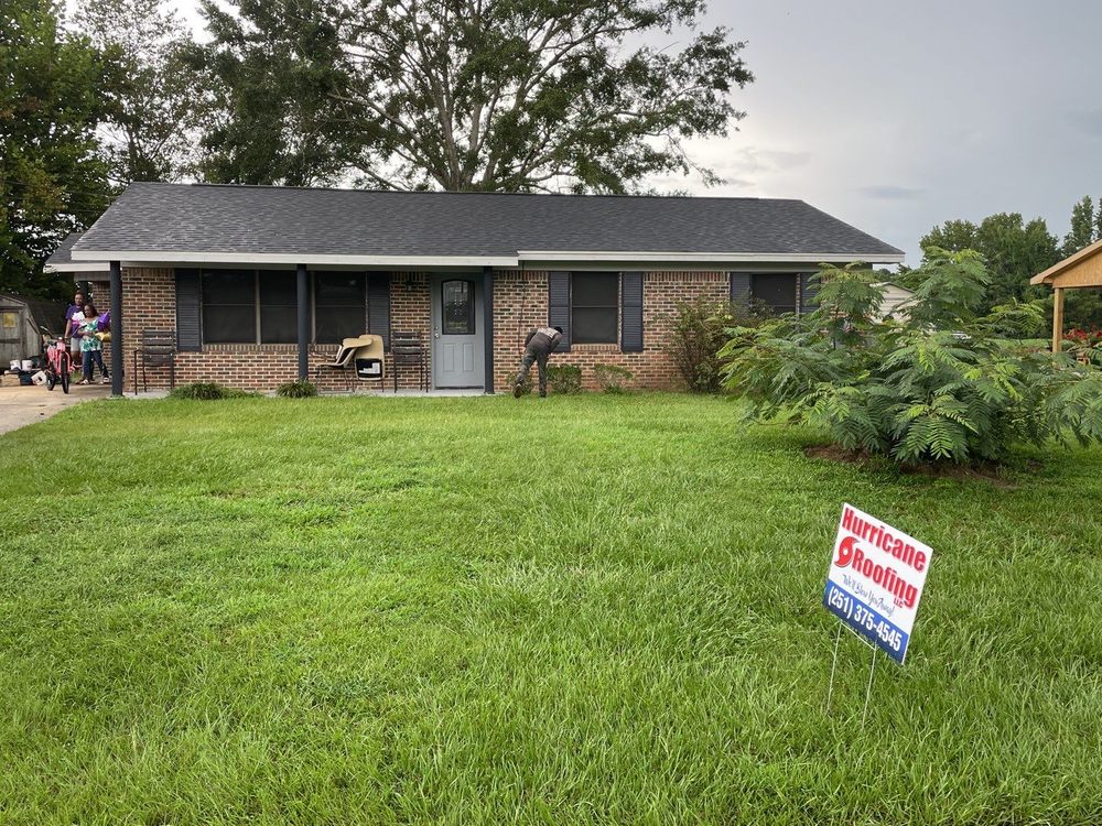 Slide of Hurricane Roofing
