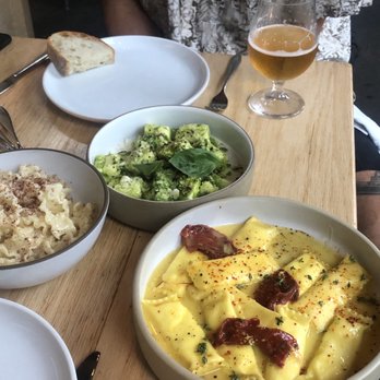 Lilia - Sheeps Milk Cheese Filled Agnolotti Ricotta Gnocchi Mafaldini - Italian Near Me - Brooklyn, New York