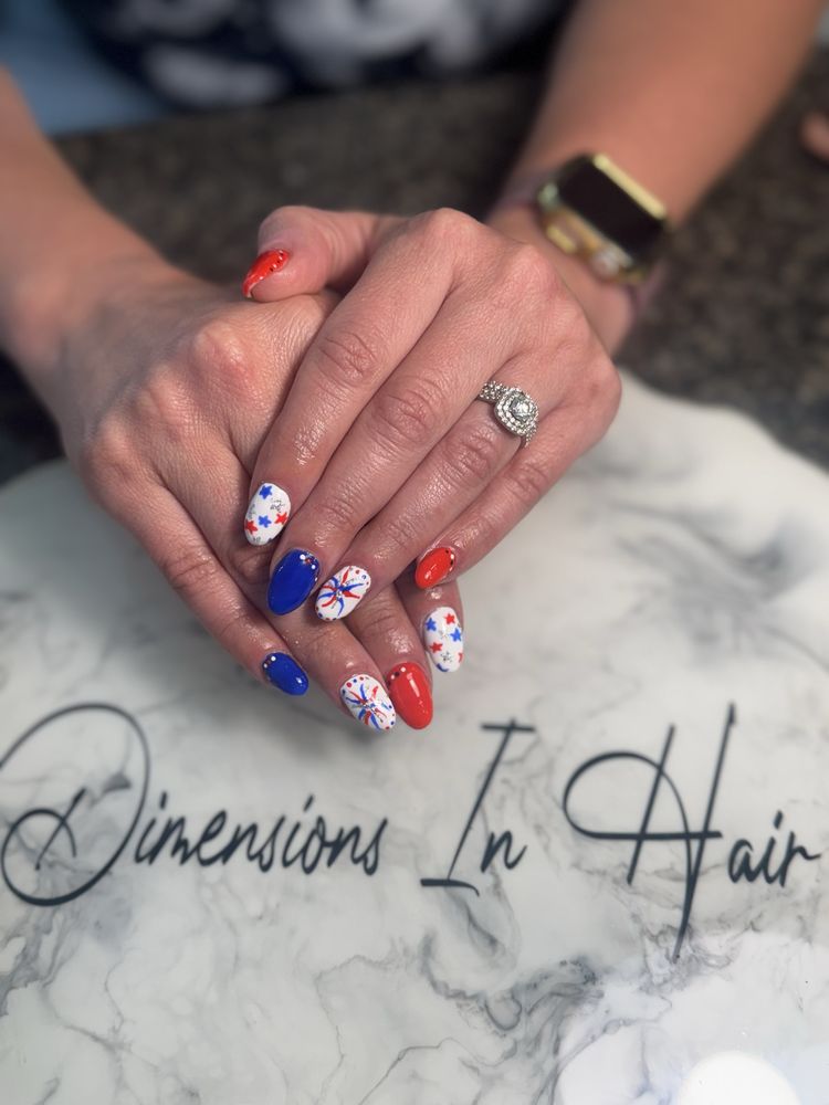 Dimensions In Hair By Kathy Miller Logo