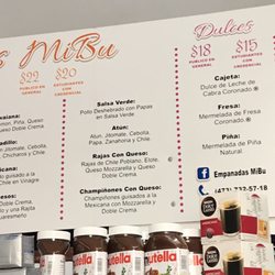 MiBu - Menu