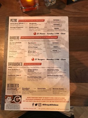 Menu photo 8 Gilroy's Kitchen + Pub + Patio West Des Moines, IA Menu photo 8 Gilroy's Kitchen + Pub + Patio West Des Moines, IA