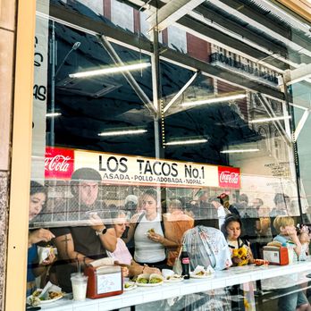 Los Tacos No.1 - I has oder to go Stake Taco (Carne asada tacos feature juicy marinated and grilled beef, warm corn tortillas, and fresh toppings like diced - Tacos Near Me - New York, New York Los Tacos No.1 - I has oder to go Stake Taco (Carne asada tacos feature juicy marinated and grilled beef, warm corn tortillas, and fresh toppings like diced - Tacos Near Me - New York, New York
