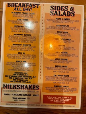 Menu photo 7 The Skinny Pancake Albany Albany, NY