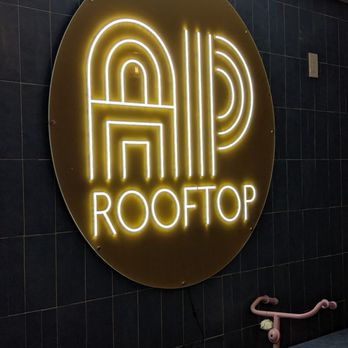 AP Rooftop - Sign in the lobby. - Bars Near Me - Asbury Park, New Jersey
