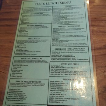 Tnt's Cafe - Most recent menu - lunch - Breakfast & Brunch Near Me - Hesperia, California Tnt's Cafe - Most recent menu - lunch - Breakfast & Brunch Near Me - Hesperia, California