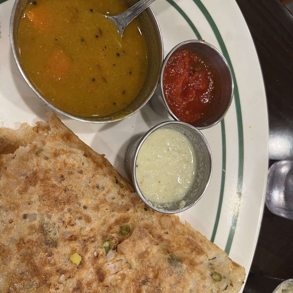 Dosa Grill - Onion Chilli Rava - Vegetarian Near Me - East Windsor, New Jersey