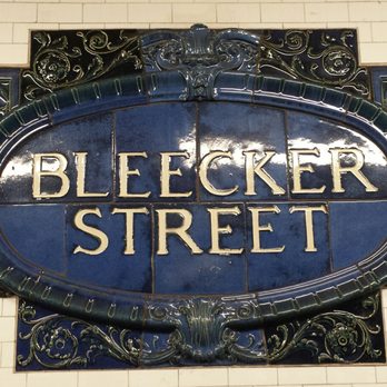 MTA - Bleecker Subway Station - Metro Stations Near Me - New York, New York