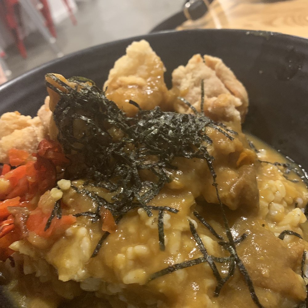 Seoul Bistro - Karaage chicken curry with rice - Korean Near Me - Sunnybank, QLD Seoul Bistro - Karaage chicken curry with rice - Korean Near Me - Sunnybank, QLD