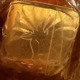 Engraved ice Engraved ice