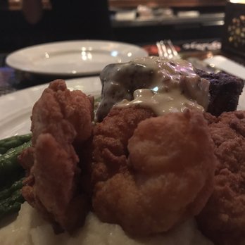 Table 50 - Filet with shrimp - New American Near Me - Roanoke, Virginia Table 50 - Filet with shrimp - New American Near Me - Roanoke, Virginia