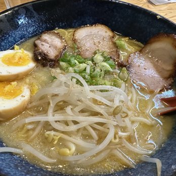 Kuma Noodles Japan - Shio Ramen: great less salty (ironically) choice! - Ramen Near Me - Victoria, British Columbia