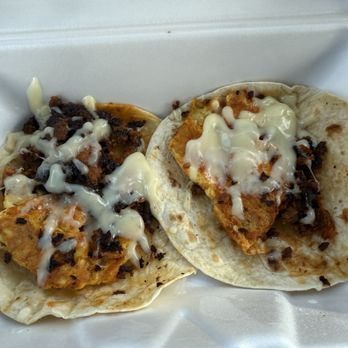 Los Comales - Chorizo, egg, and cheese taco - Beverage Store Near Me - Warner Robins, Georgia