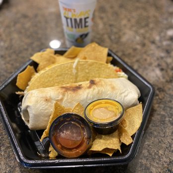 Tijuana Flats - The Queso Crunch Burrito - Tex-Mex Near Me - Champions Gate, Florida