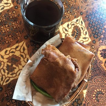 Wajan - Their version of egg pancake and a sweetened coffee - Indonesian Near Me - Portland, Oregon Wajan - Their version of egg pancake and a sweetened coffee - Indonesian Near Me - Portland, Oregon