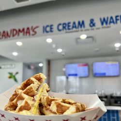 Grandma's Ice Cream and Waffles