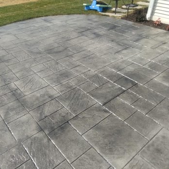 Working Men Concrete & Construction - a stamped patio - Masonry/Concrete Near Me Working Men Concrete & Construction - a stamped patio - Masonry/Concrete Near Me