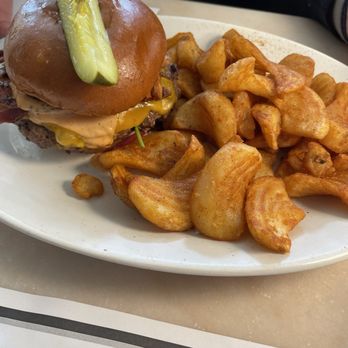 Indigo Cafe & Bar - $16 burger with fries - Cafes Near Me - Montevallo, Alabama Indigo Cafe & Bar - $16 burger with fries - Cafes Near Me - Montevallo, Alabama