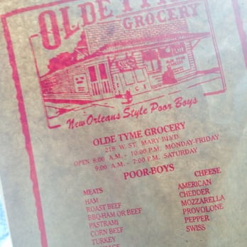 Olde Tyme Grocery - Cool retro bag - Grocery Near Me - Lafayette, Louisiana Olde Tyme Grocery - Cool retro bag - Grocery Near Me - Lafayette, Louisiana