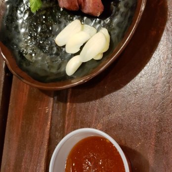 Class 302 Cafe - Taiwanese sausage with garlic (note some was eaten already) - Taiwanese Near Me - Cerritos, California