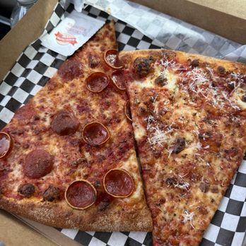 Santos Pizza - Pepperoni and Cheese - Pizza Near Me - Santa Ana, California Santos Pizza - Pepperoni and Cheese - Pizza Near Me - Santa Ana, California