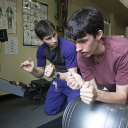 Yellow Wood Academy - Students study physical education with personal trainers.