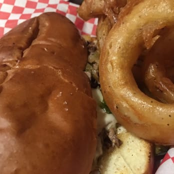 Fitzpatrick's Tavern - The Philly cheese steak with onion rings - Beer, Wine & Spirits Near Me - Solvang, California Fitzpatrick's Tavern - The Philly cheese steak with onion rings - Beer, Wine & Spirits Near Me - Solvang, California