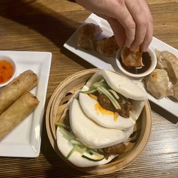 Momo Mee - Spring rolls, korean beef bao, pan fried chicken dumplings - Pan Asian Near Me - Milwaukee, Wisconsin