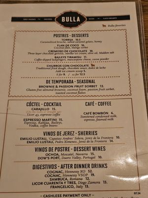 Menu photo 6 Bulla Gastrobar Charlotte, NC